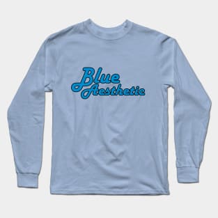 Blue Aesthetic Long Sleeve T-Shirt